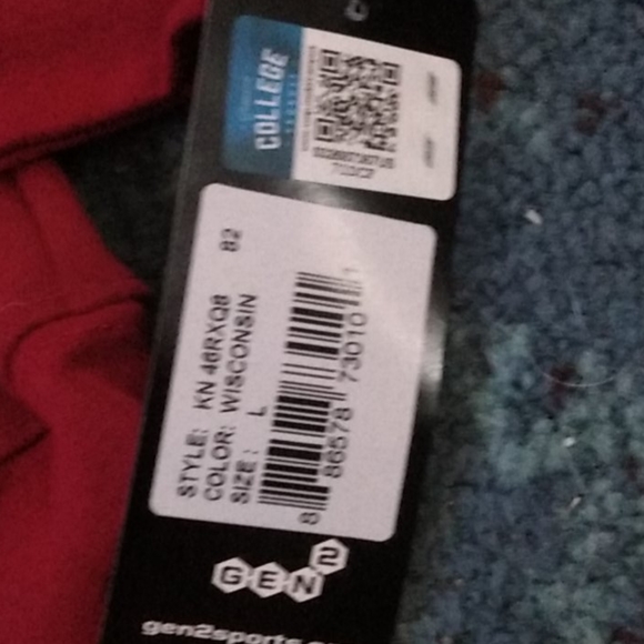 NCAA Wisconsin Badgers Hoodie NEW Kids size L - Picture 3 of 4